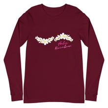 画像をギャラリービューアに読み込む, Plumeria Unisex Long Sleeves