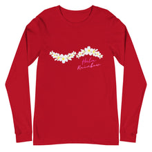 画像をギャラリービューアに読み込む, Plumeria Unisex Long Sleeves