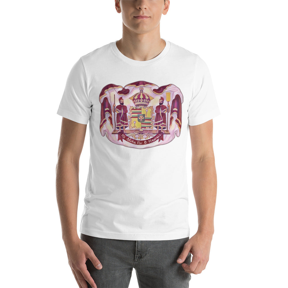 Atelier Pāpālina Ali`i `半袖ユニセックスTシャツ – HULA RAINBOW