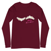 Load image into Gallery viewer, Plumeria Unisex Long Sleeves
